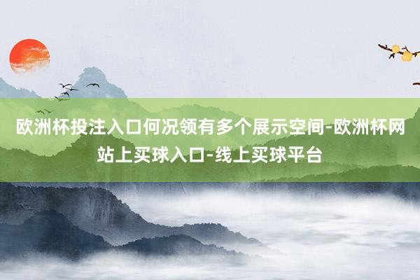 欧洲杯投注入口何况领有多个展示空间-欧洲杯网站上买球入口-线上买球平台